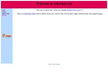 Tablet Screenshot of ethernal.org